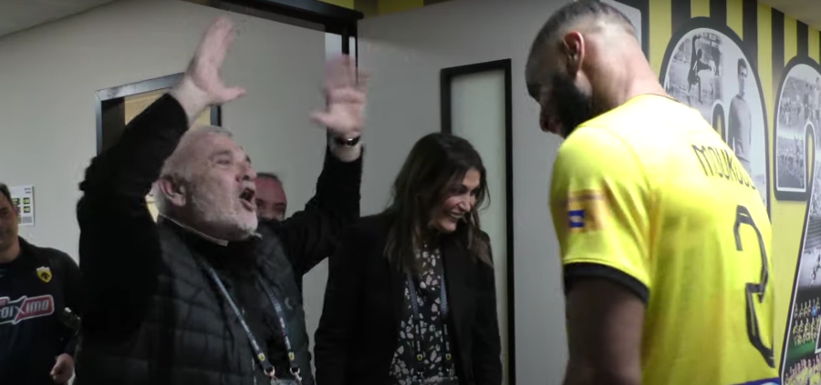 «Τρέλα» Μελισσανίδη με Μουκουντί: «Είσαι Θεός!» (video)