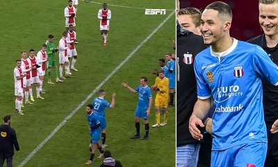 Αυτό σημαίνει ποδόσφαιρο: Αποθέωση του Πλανκ από τους ποδοσφαιριστές του Άγιαξ και της Εξέλσιορ σε μια αλλαγή που προκαλεί ανατριχίλα