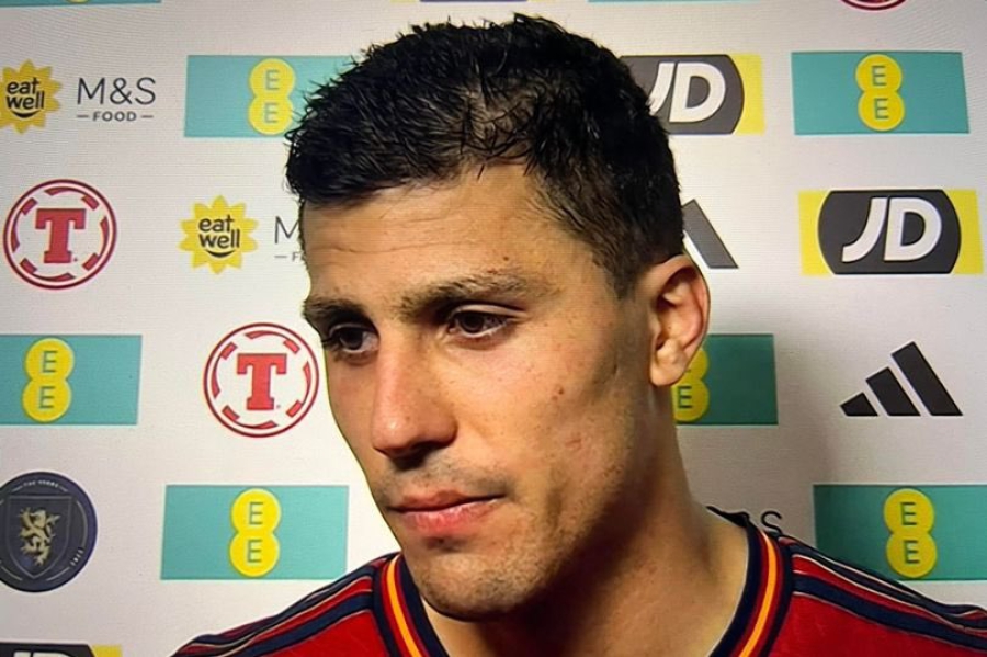 Ρόδρι για Σκωτία: «Συνεχώς πέφτουν κάτω, αυτό δεν είναι ποδόσφαιρο»