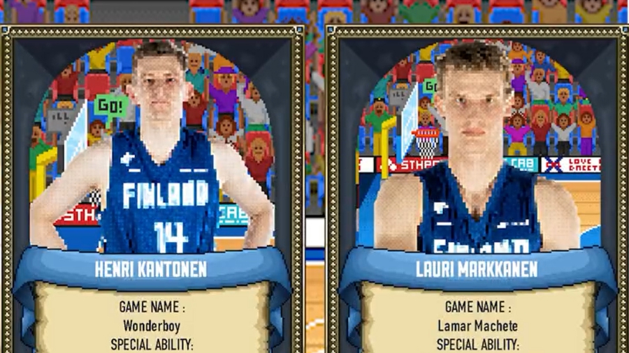 Η 12αδα της Εθνικής Φινλανδίας για το Eurobasket, επιλέχθηκε μέσω... Atari! (video)