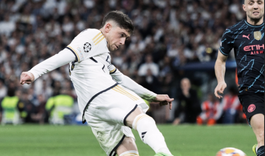 Δεν χάνει κορυφή η Ρεάλ: Το «τέλειο» σουτ του Βαλβέρδε κόντρα στη Σίτι, καλύτερο γκολ του Champions League! (video)