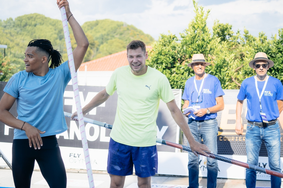 Fly Olympia: Παγκόσμιοι πρωταθλητές στο μίτινγκ του Μανόλο στην Αρχαία Ολυμπία