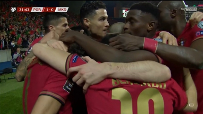 Πορτογαλία – Βόρεια Μακεδονία 1-0: Συνεργασία από… Γιουνάιτεντ και προβάδισμα με τον Φερνάντες! (video)