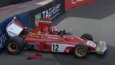 Formula 1: Ο Λεκλέρ τράκαρε την ιστορική Ferrari του Λάουντα