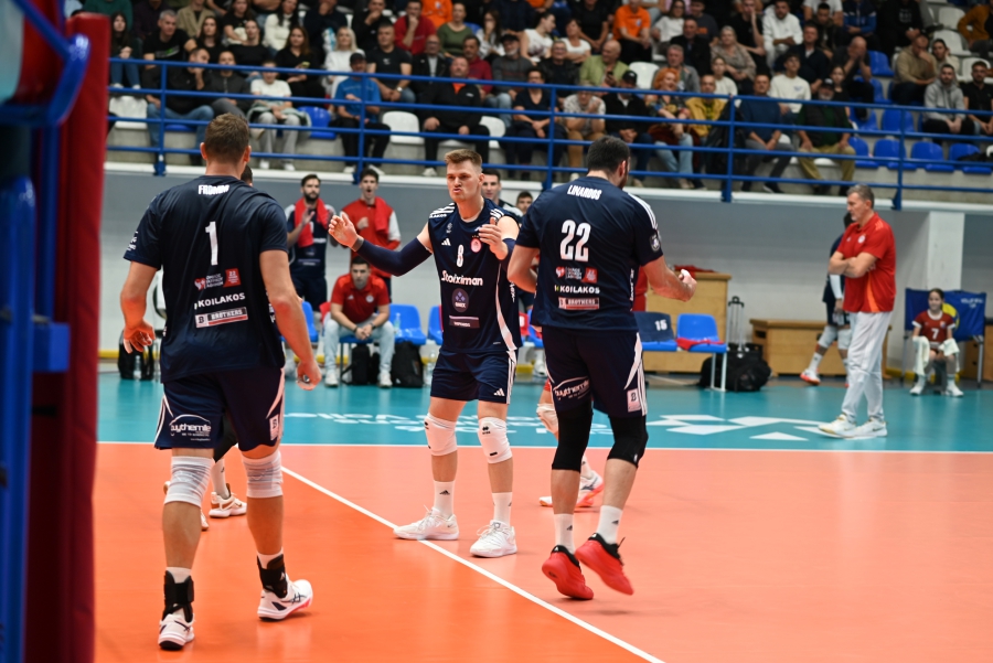 Το έκαναν όπως οι γυναίκες: Εμφατικό ξεκίνημα για τους άνδρες του Ολυμπιακού στο CEV Champions League!