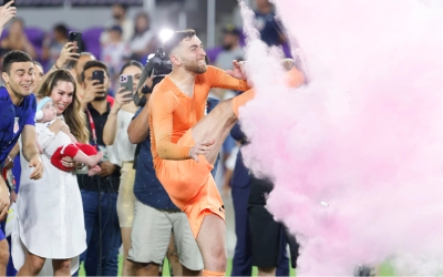 Ο Τέρνερ της Άρσεναλ έμαθε το φύλο του παιδιού του μέσω… βολέ! (video)