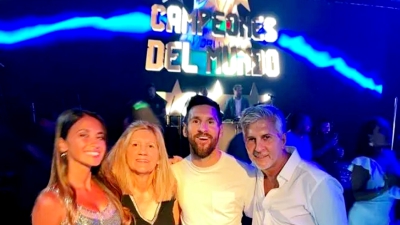 Ο Λιονέλ Μέσι έκανε πάρτι στο Ροζάριο για την κατάκτηση του Μουντιάλ! (video)