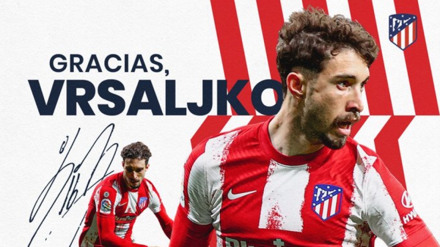 Βρσάλικο: Αποχαιρέτησε τον Κροάτη η Ατλέτικο Μαδρίτης