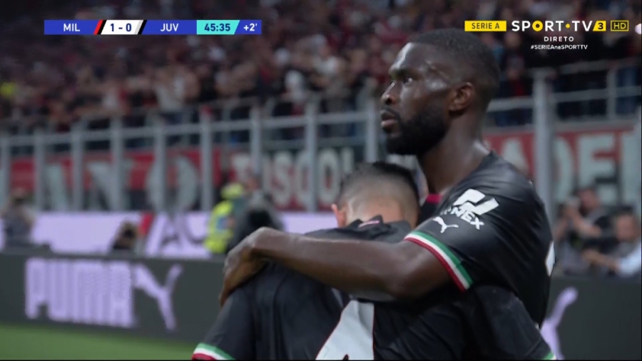 Μίλαν - Γιουβέντους 1-0: Ο Τομόρι εκτελεί τον Σέζνι και δίνει προβάδισμα στους «ροσονέρι»! (video)