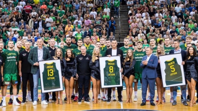 Λιθουανία - Γεωργία 104-102: Νίκη σε... νεκρό χρόνο δια χειρός Ντίμσα - Τιμήθηκαν Ματσιούλις, Καλνιέτις και Γιανκούνας! (video)