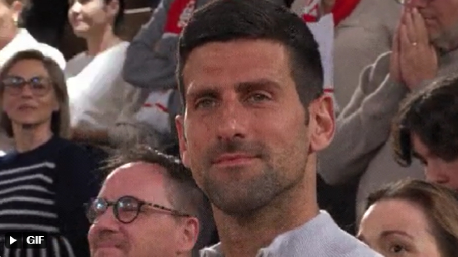 Υπό το «άγρυπνο» βλέμμα του Τζόκοβιτς το Μονακό - Παρτίζαν