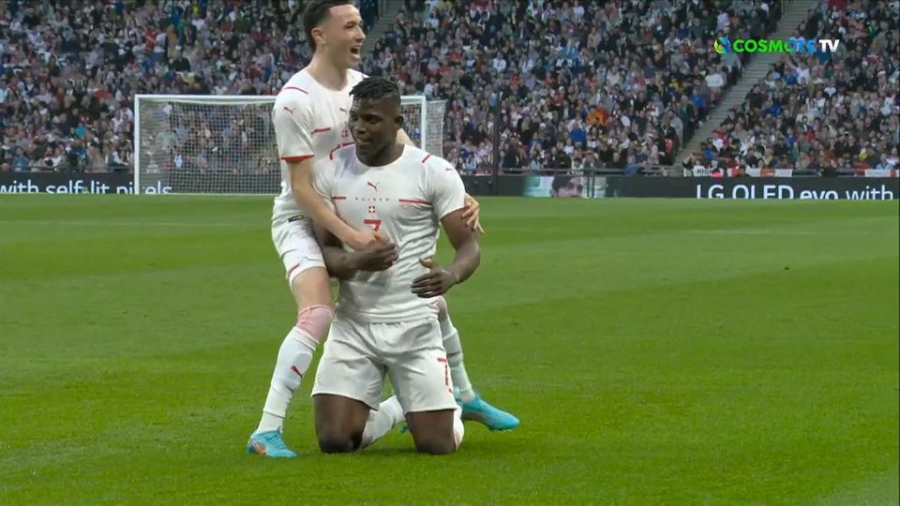 Αγγλία – Ελβετία 0-1: Δεν υπάρχει VAR και το γκολ του Εμπολό… μετράει! (video)