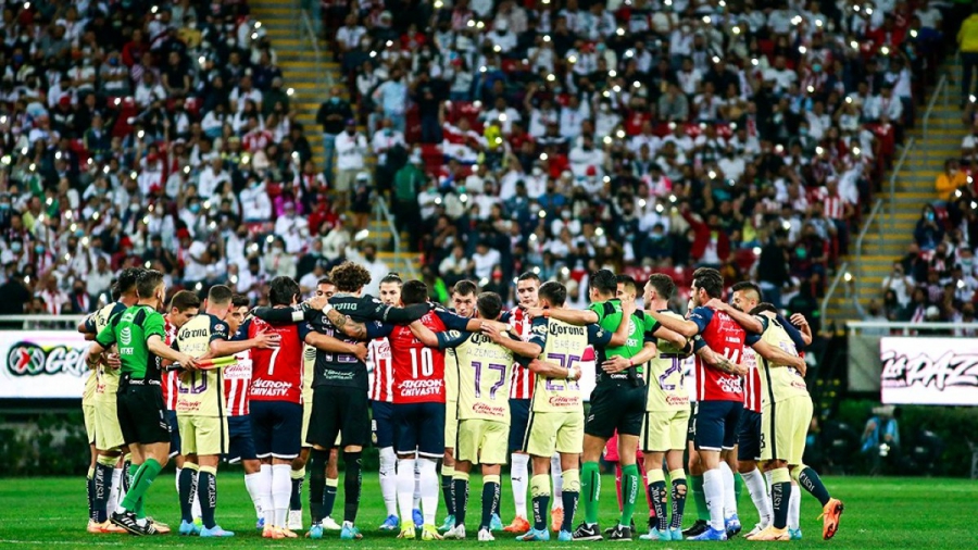 Μεξικό: Μήνυμα υπέρ της ειρήνης από τους ποδοσφαιριστές της Σίβας και της Αμέρικα