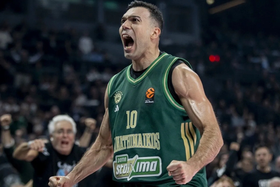 Αρχηγός με τα όλα και τα... χίλια του: Στο στατιστικό πάνθεον της EuroLeague ο Σλούκας με 1.000 Χ 3!