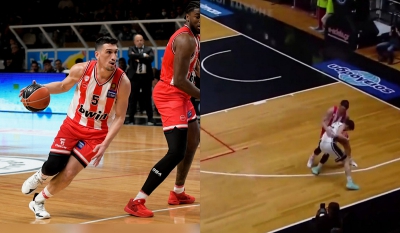 Το... καλύτερο φάουλ της καριέρας του: Ο Λαρεντζάκης οδήγησε τον 16χρονο Βαλκανά, στους πρώτους του πόντους στην Basket League! (video)