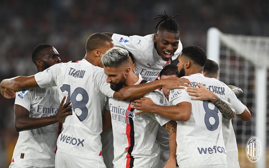 Ρόμα – Μίλαν 1-2: Κυριαρχία των «ροσονέρι» και με 10 ποδοσφαιριστές για το 3/3 (video)