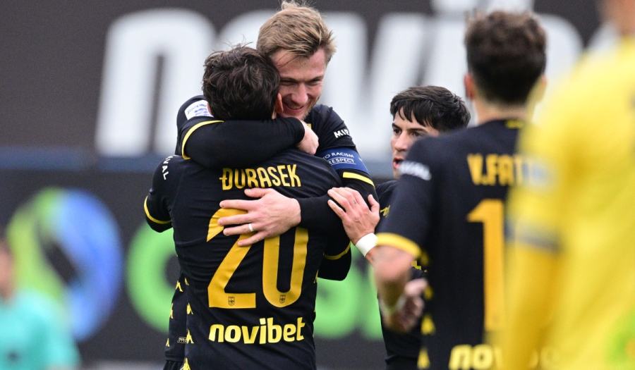 Παναιτωλικός - Άρης 0-1: Άνοιξε το σκορ με εξαιρετικό συρτό σουτ ο Τζούρασεκ (video)