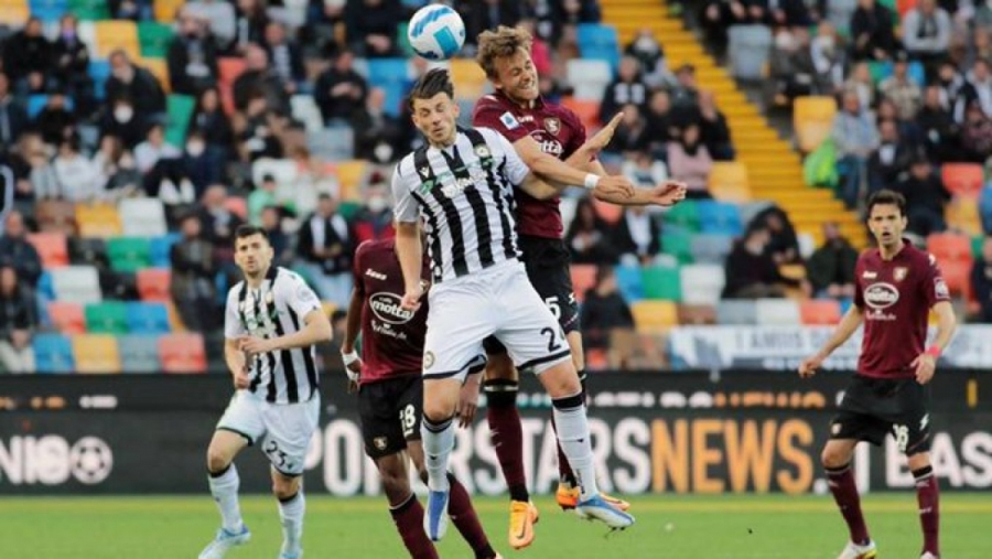 Ουντινέζε – Σαλερνιτάνα 0-1: Σπουδαία νίκη με γκολ στις καθυστερήσεις (video)