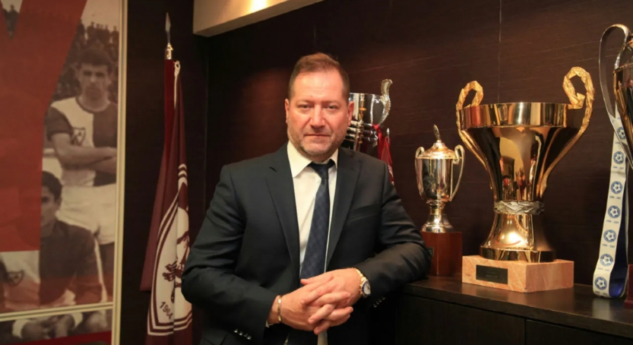 Νέα εποχή στη Λάρισα, ανέλαβε και επίσημα ο Αχιλλέας Νταβέλης: «Από σήμερα τελειώνουμε με την εσωστρέφεια»