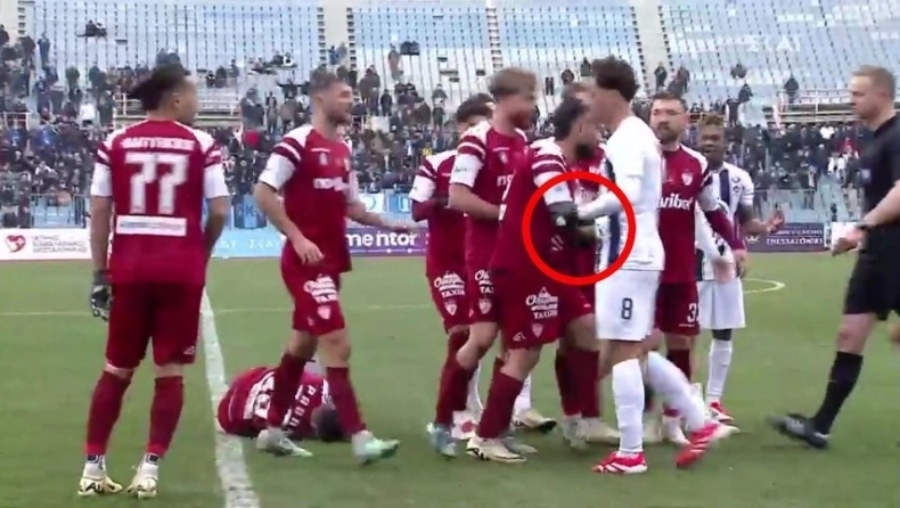 Γενική σύρραξη στο Καυτανζόγλειο μετά την γροθιά του Μπλεμόντ στον Μωραΐτη! (vid)