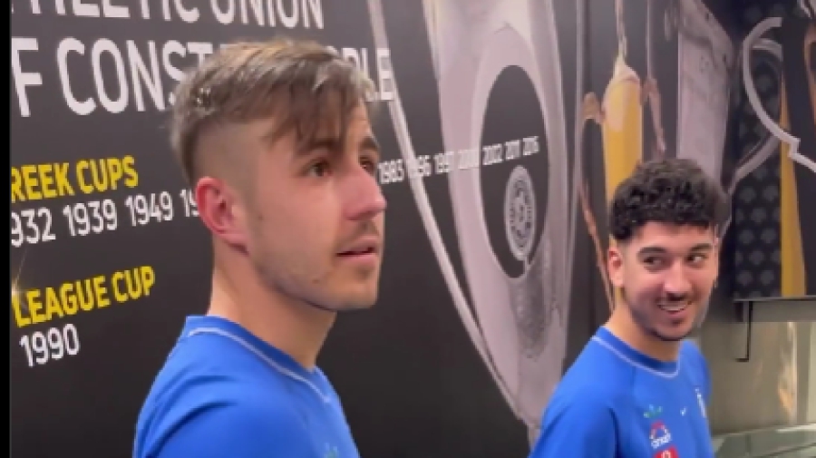 Οι παίκτες της Εθνικής Ελλάδας για την OPAP Arena: «Εκπληκτικό γήπεδο, χλιδή!» (video)