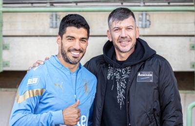 Στην προπόνηση της Ουρουγουάης ο Πάμπλο Γκαρσία