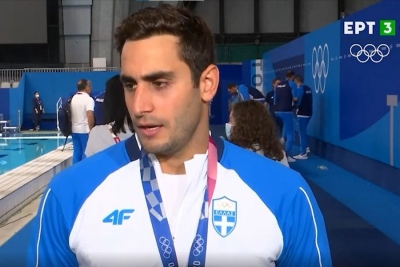 Καπότσης: «Αυτό το μετάλλιο ανήκει σε όλους τους Έλληνες» (video)