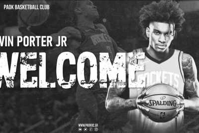 Δεν είναι πρωταπριλιάτικο αστείο: Ο Κέβιν Πόρτερ Τζούνιορ ανακοινώθηκε από τον ΠΑΟΚ! (video)