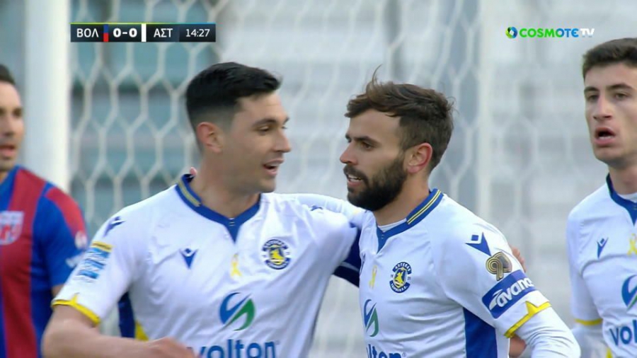 Βόλος – Αστέρας Τρίπολης 0-1: Το λάθος ο Φαν Βέερτ, το γκολ ο Σίτο (video)