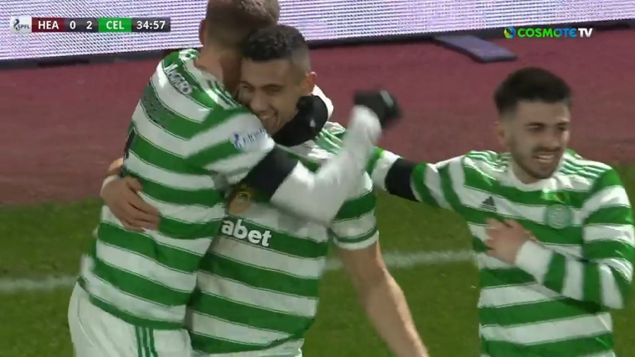 Χαρτς - Σέλτικ: Γκολάρα με τακουνάκι ο Γιακουμάκης! (video)