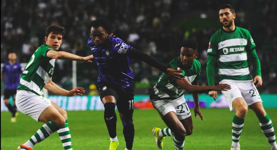 Σπόρτινγκ – Αταλάντα 1-1: Ο Σκαμάκα «απάντησε» στον Παουλίνιο και… όλα ανοιχτά στο Μπέργκαμο!