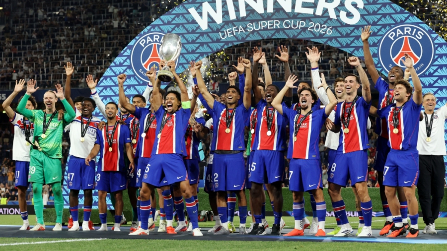 Τα σάρωσε όλα η Παρί: Κατέκτησε το UEFA Super Cup απέναντι στην Άστον Βίλα και έγινε υπερπρωταθλήτρια Ευρώπης!(vid)