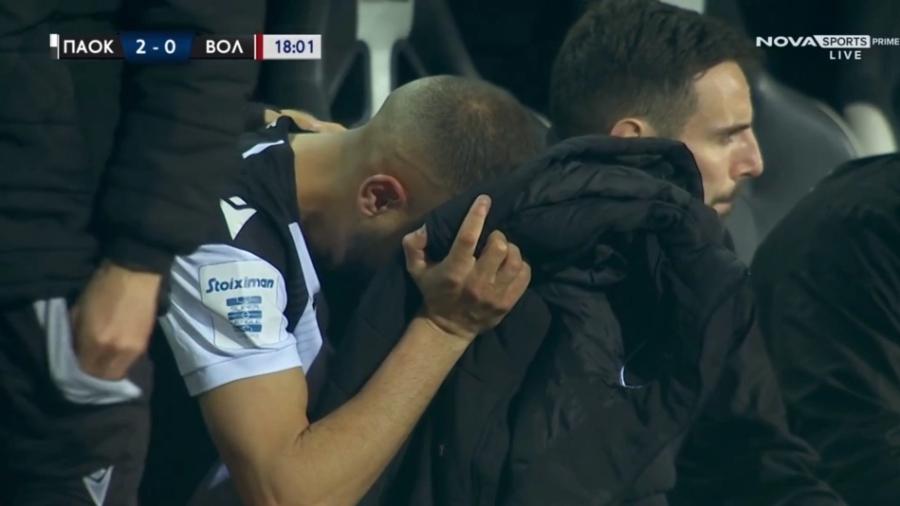 ΠΑΟΚ: Ξέσπασε σε κλάματα ο Ελ Καντουρί - Έσπευσαν να τον αγκαλιάσουν οι συμπαίκτες του!