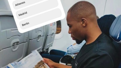 Στο αεροπλάνο με προορισμό Αθήνα και... ΑΕΚ ο Τζιμπρίλ Σιντιμπέ!