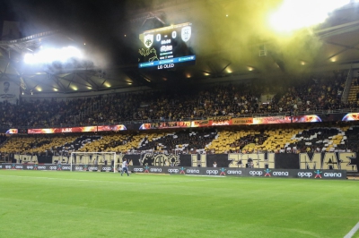 Το υπέροχο κορεό των οπαδών της ΑΕΚ στην OPAP Arena (video)