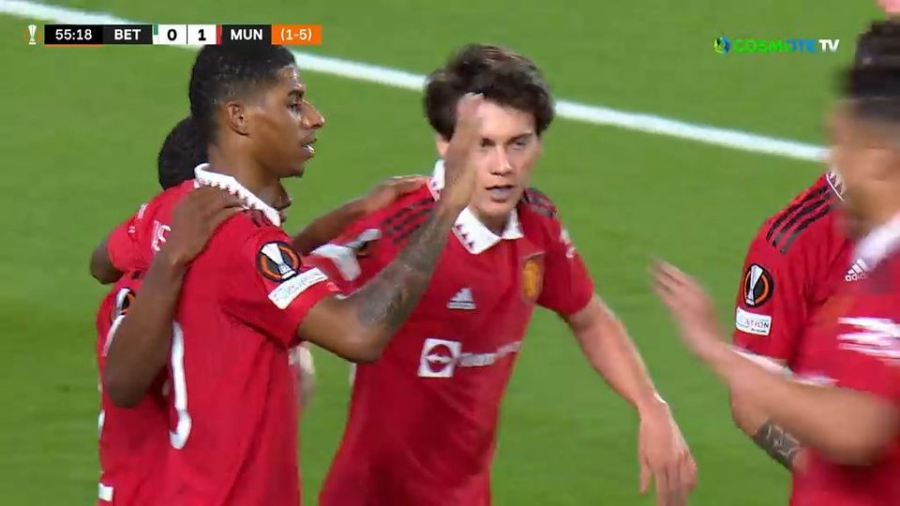 Ρεάλ Μπέτις – Μάντσεστερ Γιουνάιτεντ 0-1: Τρομερός Ράσφορντ για άλλη μία βραδιά (video)