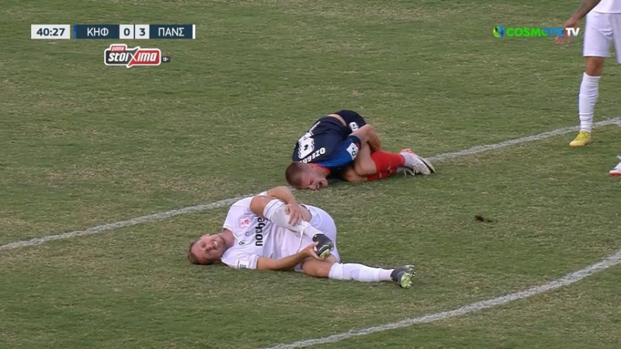 Κηφισιά – Πανσερραϊκός 0-3: Κόκκινη κάρτα στον Χάγιεκ, με 10 παίκτες οι φιλοξενούμενοι (video)