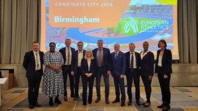 Το Μπέρμιγχαμ θα φιλοξενήσει το Ευρωπαϊκό Πρωτάθλημα Στίβου του 2026