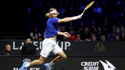 Ο Τιαφό λύγισε τον Τσιτσιπά (2-1) και η Team World κέρδισε για πρώτη φορά το Laver Cup! (video)