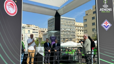 Το ΒΝ Sports στο Fan Festival του Europa Conference League στην πλατεία Κοτζιά, ενόψει του τελικού! (video)
