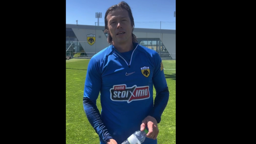 ΑΕΚ: Τα «χρόνια πολλά» του Ματίας Αλμέιδα, για τα 99α γενέθλια του συλλόγου