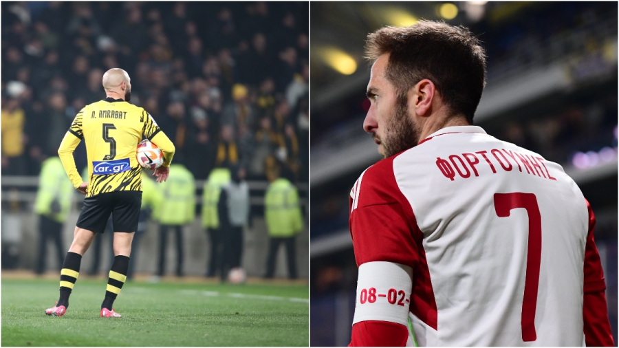 ΑΕΚ - Ολυμπιακός: Βασικοί Άμραμπατ-Πινέδα για την «Ένωση», Σαμασέκου και Φορτούνης για τους Πειραιώτες!