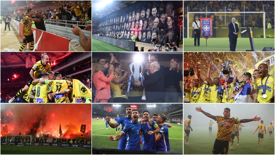 Ένας χρόνος ΑΕΚ, ξανά στη Νέα Φιλαδέλφεια: Από τα δάκρυα της επιστροφής, στο... μεθύσι της χαράς! (video)