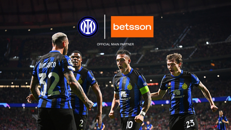 Η Betsson Μεγάλη Χορηγός στη φανέλα της Ίντερ!