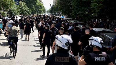 Πορεία… τίτλου από τους φίλους του ΠΑΟΚ στη Θεσσαλονίκη, λίγο πριν το ντέρμπι!