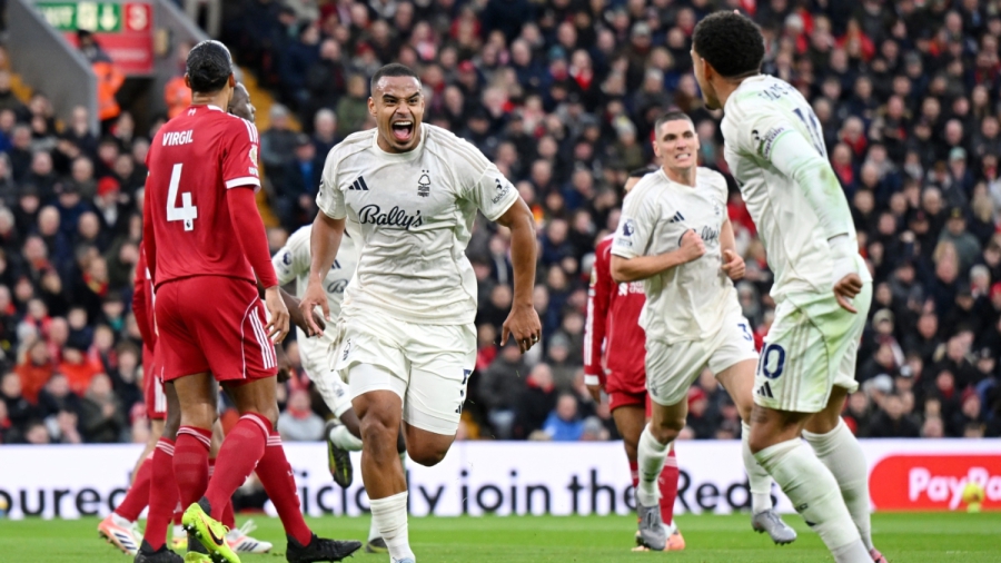 «Πάγωσε» το Άνφιλντ η Νότιγχαμ Φόρεστ, «γερό χαστούκι» για τη Λίβερπουλ!