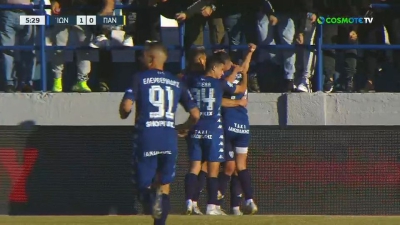 Ιωνικός – Παναιτωλικός 1-0: Γκολ με το «καλημέρα» από ασίστ Άοσμαν και πλασέ Μάντζη! (video)