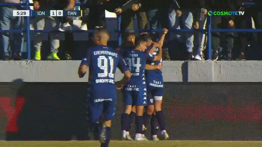 Ιωνικός – Παναιτωλικός 1-0: Γκολ με το «καλημέρα» από ασίστ Άοσμαν και πλασέ Μάντζη! (video)