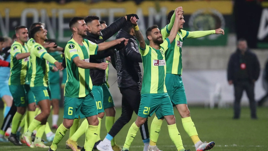 ΑΕΚ Λάρνακας: «Κιτρινοπράσινο» έπος στην Ουκρανία με ιστορική πρόκριση στους «16» του Conference League!