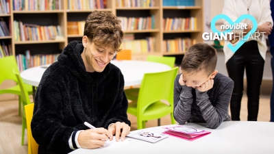 Δράσεις αγάπης από το Giant Heart της Novibet για παιδιά και νέους σε όλη την Ελλάδα